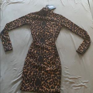 BRAND NEW Leopard print Dress